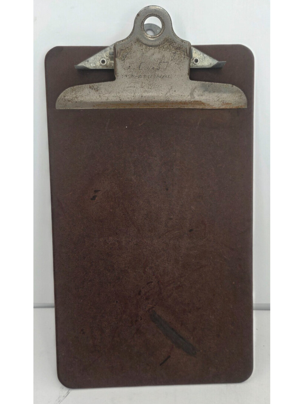 Vintage National Brand Small Clipboard 11 x 6.5" Narrow Ledger Receipt Photo (2)